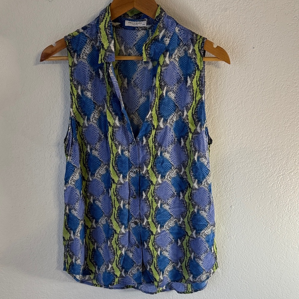 Equipment 100% Silk‎ Top